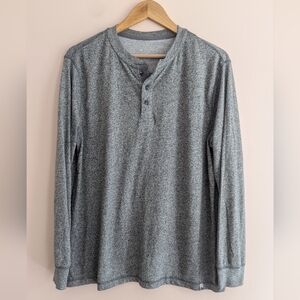 Ocean + Coast Men's Long sleeve Gray top Size M